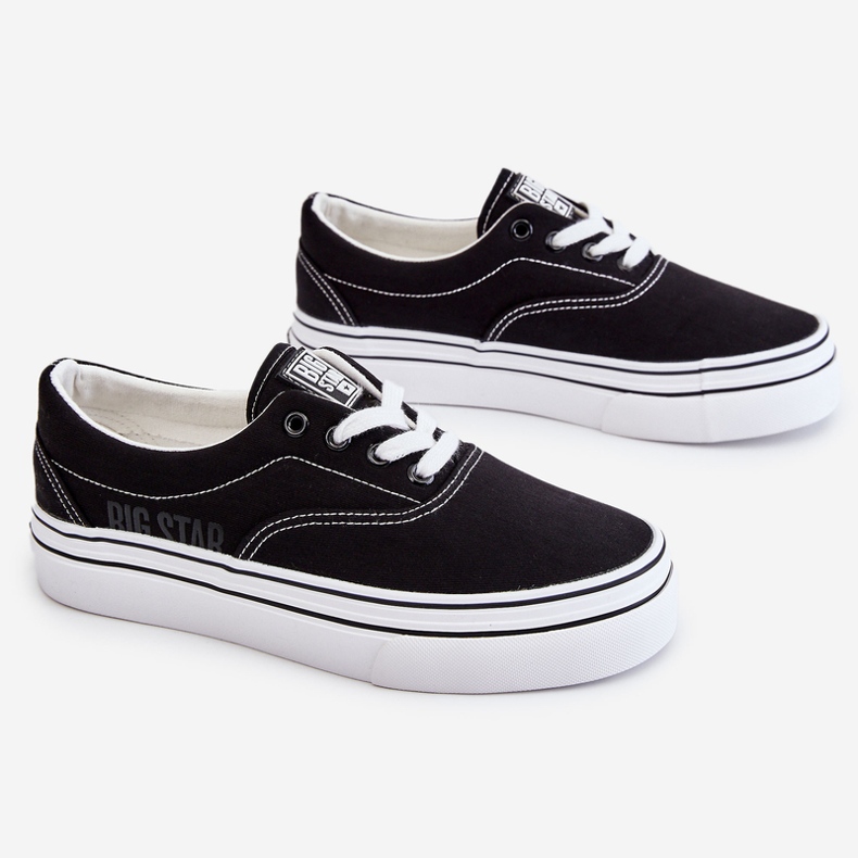 Tênis Big Star Platform Feminino LL274230 Preto 1