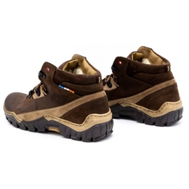 Olivier Botas de inverno masculinas 134GT marrons marrom 4