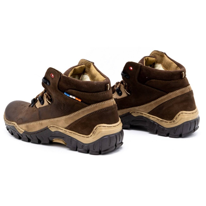 Olivier Botas de inverno masculinas 134GT marrons marrom 4