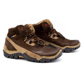 Olivier Botas de inverno masculinas 134GT marrons marrom 2