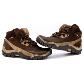 Olivier Botas de inverno masculinas 134GT marrons marrom 3