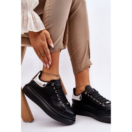 Calçados esportivos femininos GOE LL2N4012 preto-prateado 2