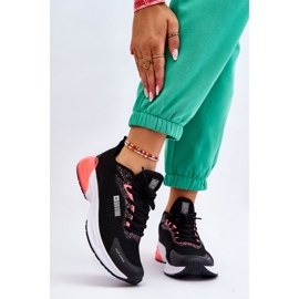 Tênis esportivo Big Star moderno com sistema de espuma viscoelástica LL274318 preto 2