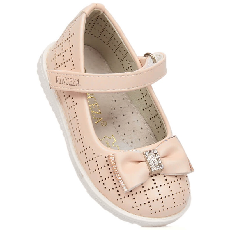 Sabrinas de velcro rosa Vinceza 36122 1