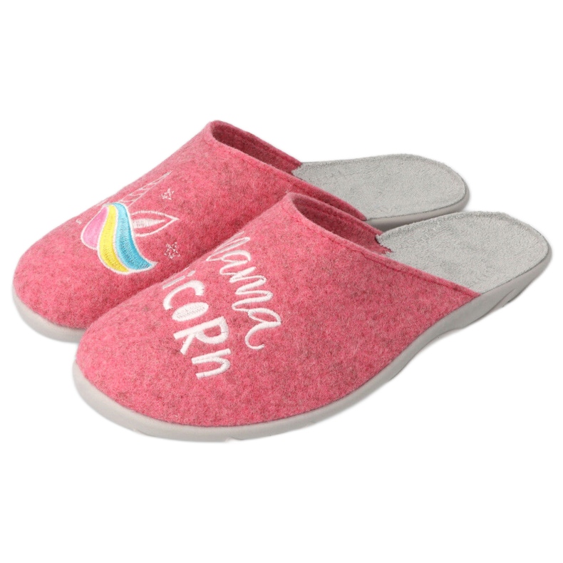 Sapatos femininos Befado 235D186 rosa cinza multicolorido 2