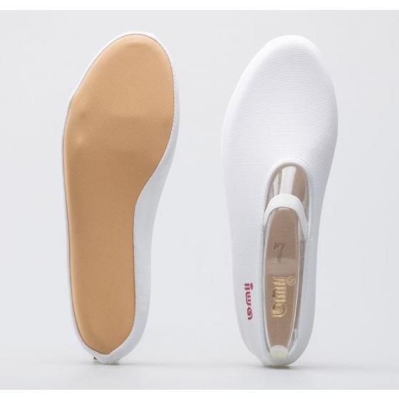 BM Sapatilhas de balé de ginástica Iwa 250 4052964042004 branco 4