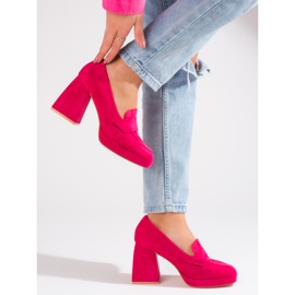 Vinceza Sapatos de salto alto rosa Vincez 2