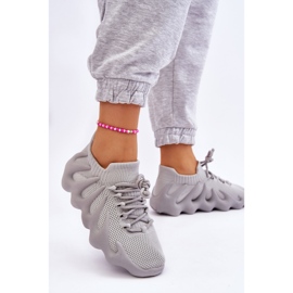PG1 Tênis sem cadarço feminino Grey Myles cinza 2