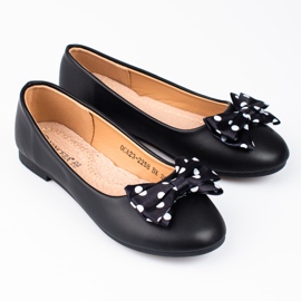 Meninas bailarinas Vinceza com um laço preto 1