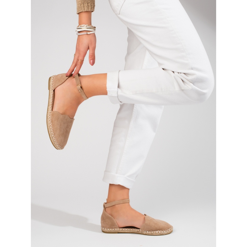 Alpercatas de mulher Vinceza com fivela bege 2 Alpercatas de mulher Vinceza com fivela bege 2