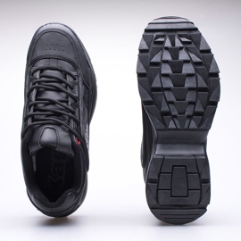 Sapatos femininos KAPPA Rave Nc 242782-1111 preto 1