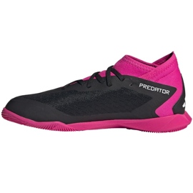 Chuteira Adidas Predator Accuracy.3 In Jr GW7076 multicolorido preto 1
