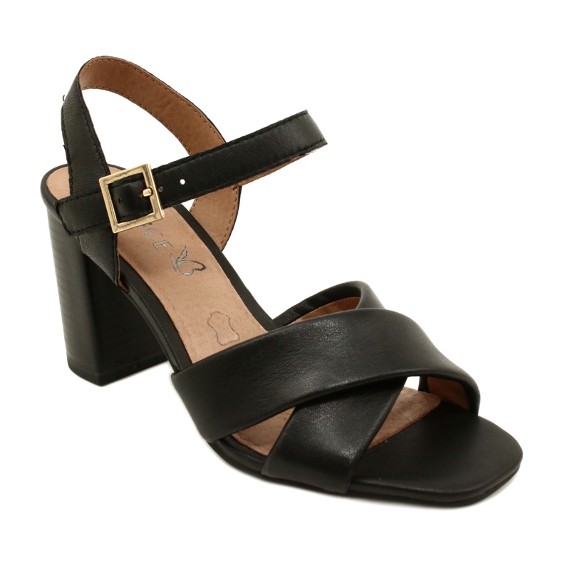 Sandália Caprice Mulher 9-28302-20 040 Preto Softnap 1