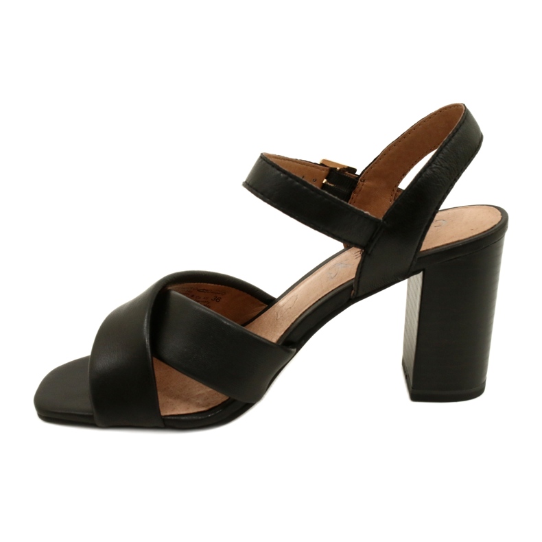 Sandália Caprice Mulher 9-28302-20 040 Preto Softnap 2