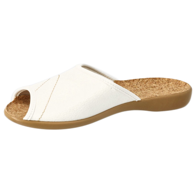 Sapatos de mulher Befado pu 254D144 branco 3