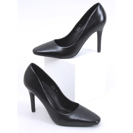 BM Sapatos de salto alto femininos Karen Black preto 1