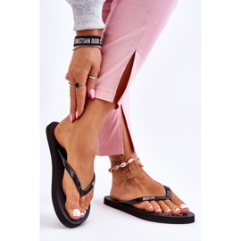 Chinelos Big Star confortáveis ​​LL274800 Preto 2