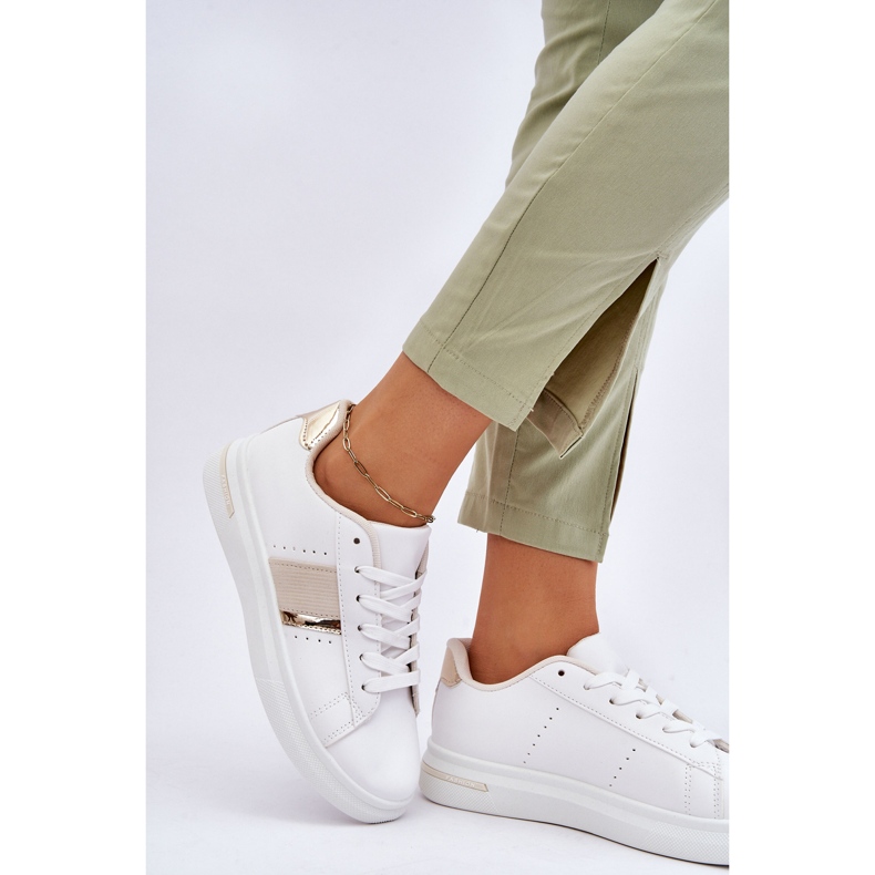 PG1 Sapatos esportivos femininos com plataforma branco Soris 2