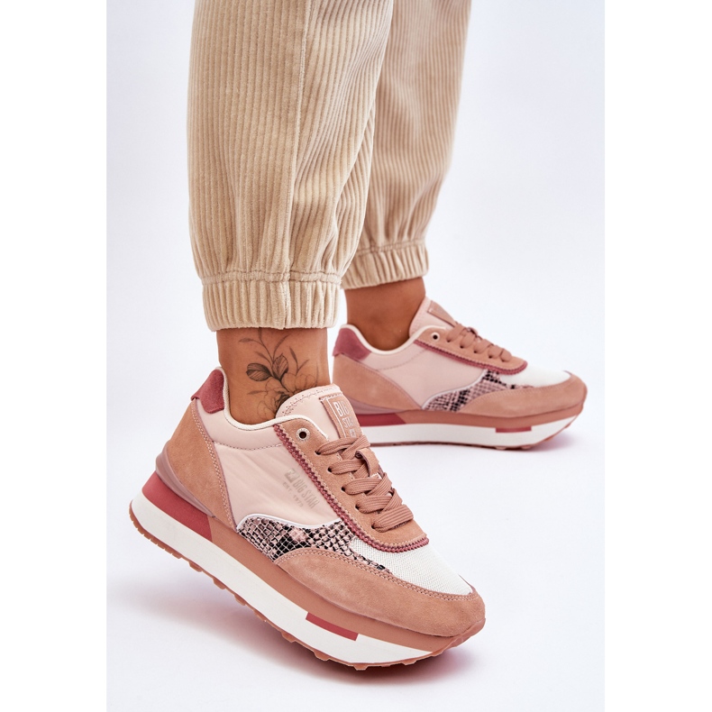 Tênis da moda sistema de espuma viscoelástica Big Star LL274366 rosa 2 Tênis da moda sistema de espuma viscoelástica Big Star LL274366 rosa 2