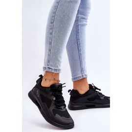 Tênis esportivo feminino Big Star LL274372 preto 2