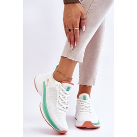 Tênis esportivo leve sistema de espuma viscoelástica Big Star LL274328 branco 2