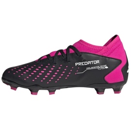 Chuteira Adidas Predator Accuracy.3 Fg Jr GW4609 preto preto 1