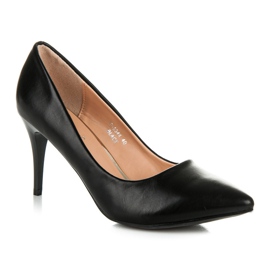 Ideal Shoes salto alto preto 1