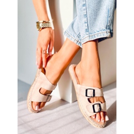 BM Alpargatas Maina Nude bege 1