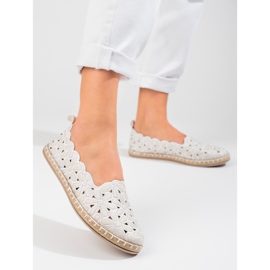 W. Potocki Bailarinas femininas vazadas Potocki branco 1