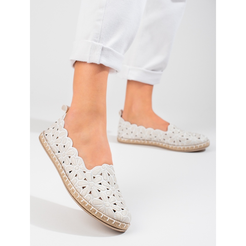 W. Potocki Bailarinas femininas vazadas Potocki branco 1