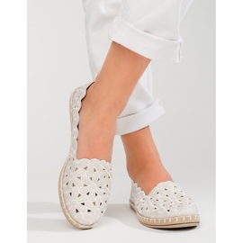 W. Potocki Bailarinas femininas vazadas Potocki branco 2