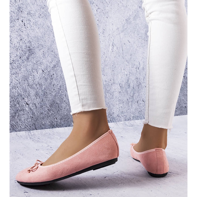 BM Bailarinas rosa com laço Chandonnet 1 BM Bailarinas rosa com laço Chandonnet 1