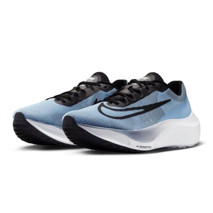 Tênis de corrida Nike Zoom Fly 5 M DM8968-401 preto azul 1