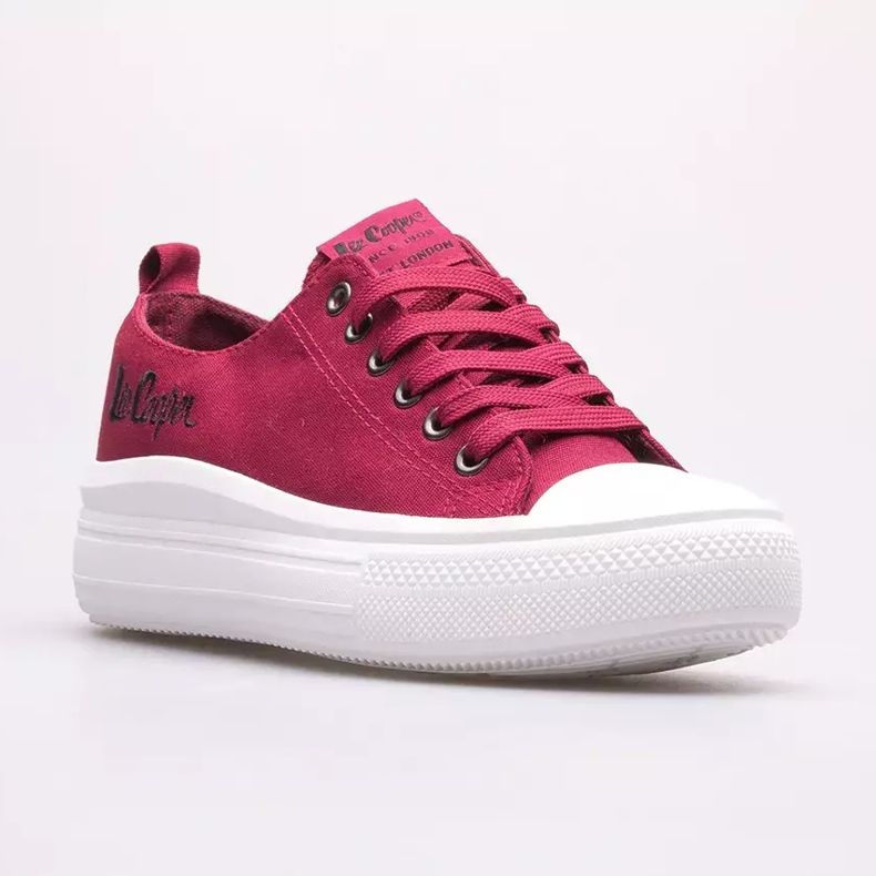 Tênis feminino Lee Cooper LCW-23-44-1625L vermelho 1