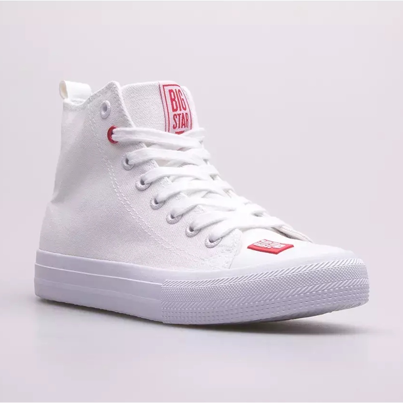 Tênis feminino Big Star JJ274010 branco 1