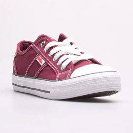 Tênis feminino Lee Cooper LCW-22-31-0864L vermelho 1