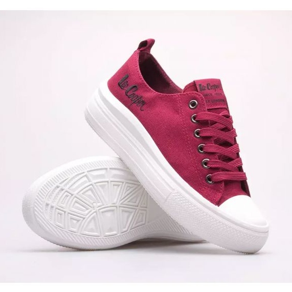 Sapatos Lee Cooper LCW-23-44-1625L vermelho 1