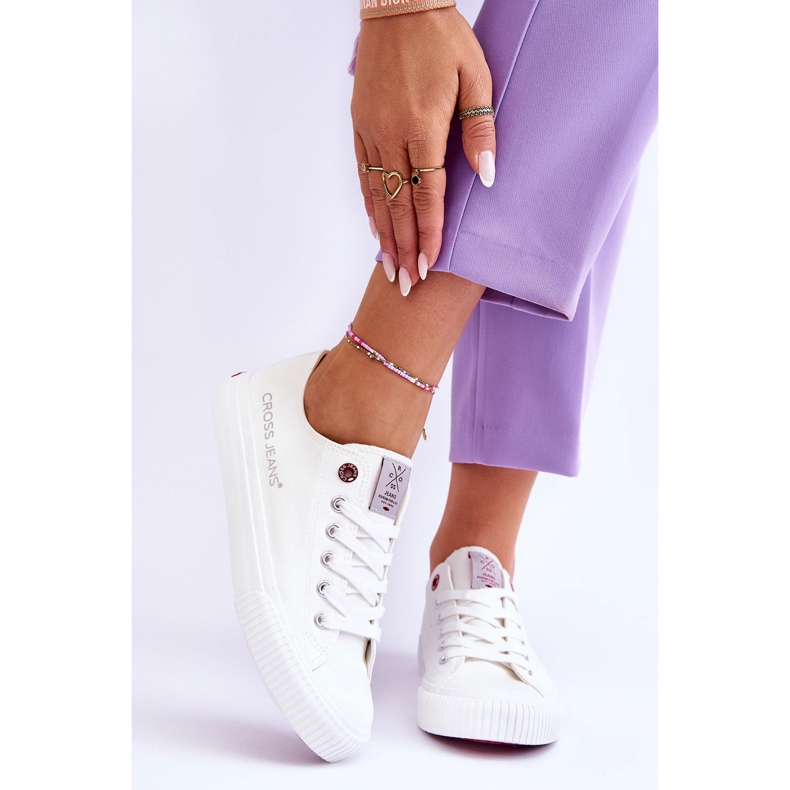 Tênis feminino Cross Jeans LL2R4067 Branco 1