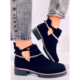 BM Botas com corte de mola Sienna Black preto 1