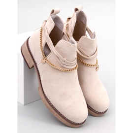 BM Botas com recortes de primavera Sienna Beige bege 1 BM Botas com recortes de primavera Sienna Beige bege 1