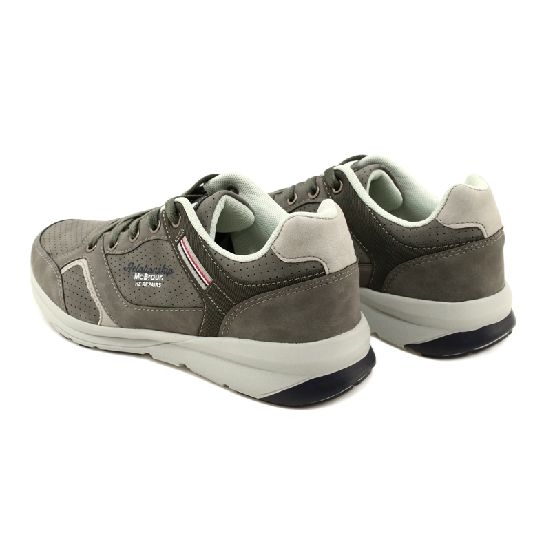 Tênis esportivo cinza McBraun 20MN03-2122 6