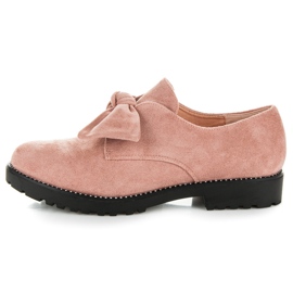 Seastar Sapato de camurça com laço rosa 1