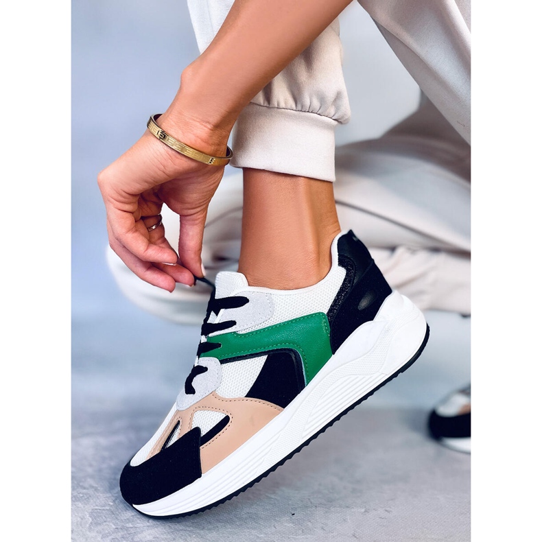 BM Ténis de mulher Albie Black multicolorido 2