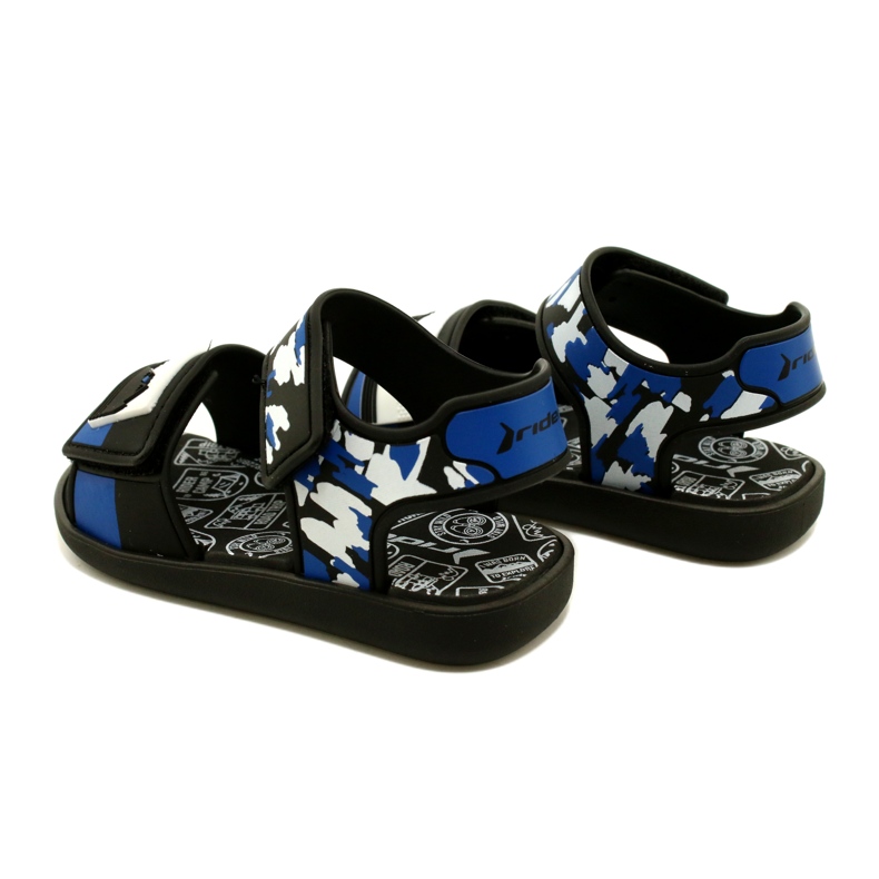 Sandals Rider 83453 AG294 preto/azul/branco 6