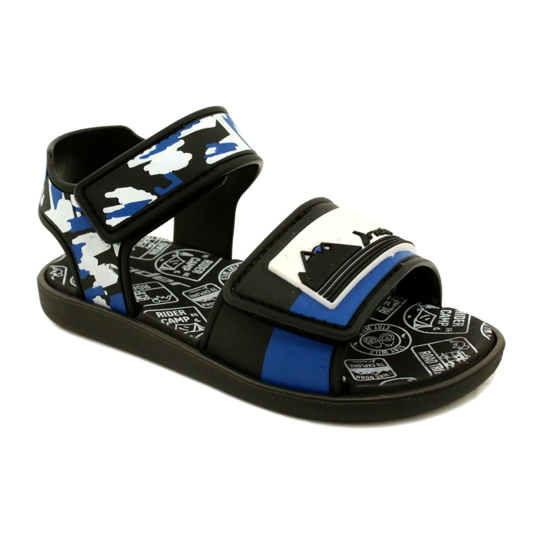 Sandals Rider 83453 AG294 preto/azul/branco 1