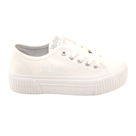 Lee Cooper LCW-23-31-1780L Tênis de fundo grosso, branco 6