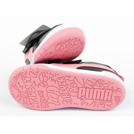 Puma Multiflex Jr 380741 05 preto rosa 1 Puma Multiflex Jr 380741 05 preto rosa 1