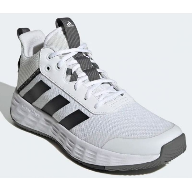 Tênis de basquete adidas OwnTheGame 2.0 M H00469 branco branco 1