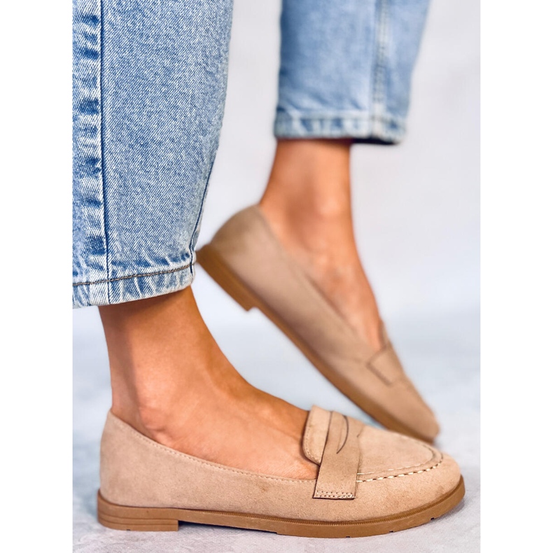 Seastar Mocassins femininos Ponchet Khaki bege 1