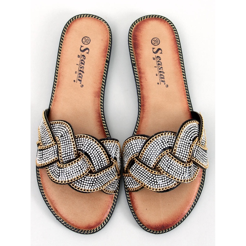 PA1 Sliders de zircônia preta Magali preto 1